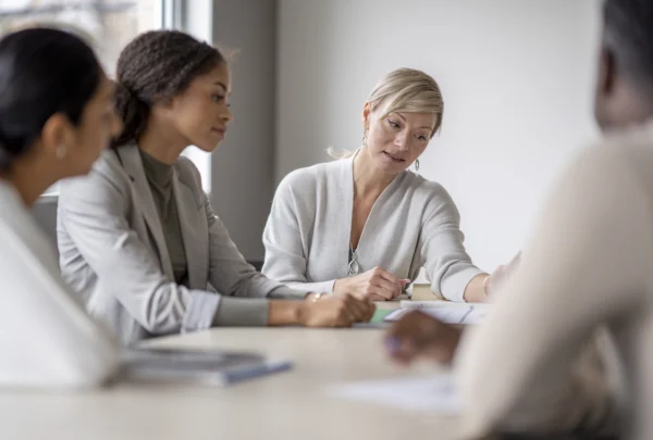 An advisor helping support the mission of a non profit