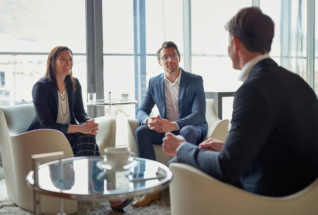 A team chatting about how the OBBBA will change charitable giving in 2026